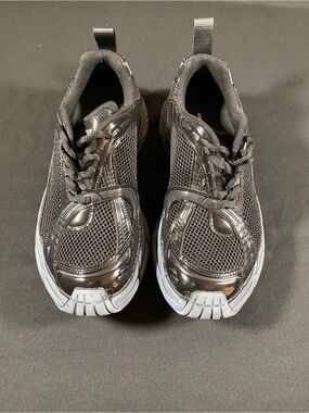 Women’s Black Mesh Slip-On Sneakers